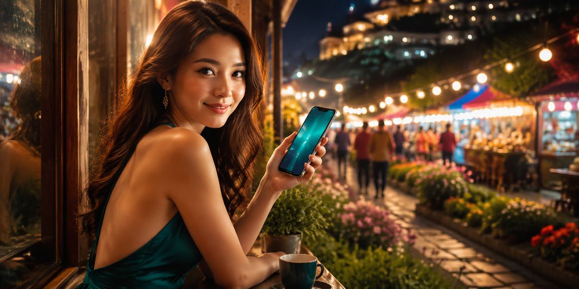 Pemain menggunakan telefon pintar untuk mengikuti perlawanan langsung di s400 Malaysia
